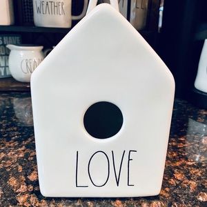 Rae Dunn LOVE Birdhouse